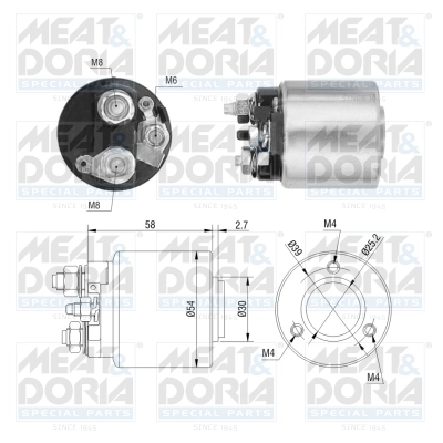 Solenoid Switch, starter